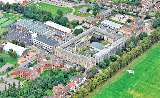 Aerial view of Avenue on 7th Sept 2009